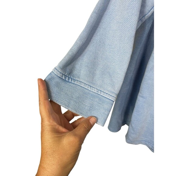 J. Jill Medium Women’s  Pullover Round‎ Neck Sweatshirt Top Long Sleeve Cotton - Picture 3 of 10